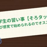 小学生の習い事【そろタッチ】遊び感覚で始められるのでオススメ！